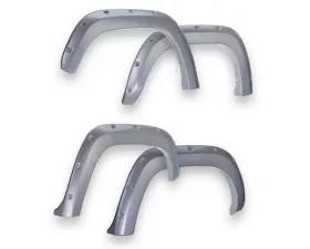 EGR Silver Sky Bolt-On Look Color Match Fender Flares Set Toyota Tundra 2014-2020