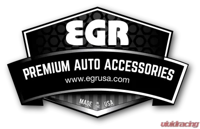 EGR Dark Smoke In-Channel Style 4pc Window Visors Set Chevrolet 1500 Double Cab 2019-2020 - 571891