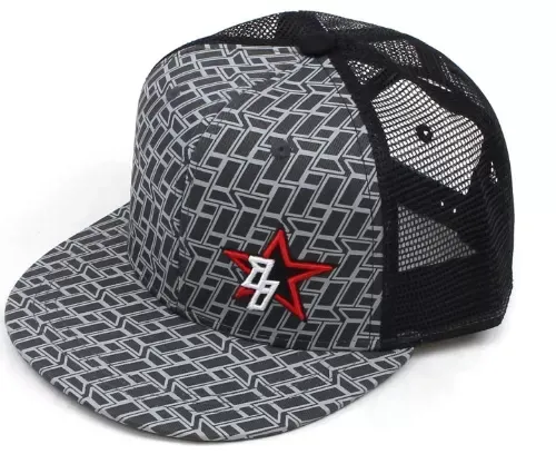 Industrial Injection Industrial II Snap Back Hat w/ Red Star - 191319