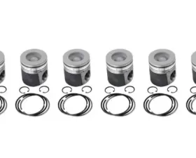 Industrial Injection Mahle Piston .020 Oversized w/ Rings / Wristpins / Clips Dodge 12V 1994-1998