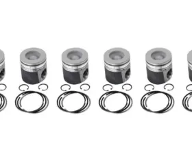 Industrial Injection Mahle Piston Standard Size w/ Rings / Wristpins / Clips Dodge 12V 1994-1998