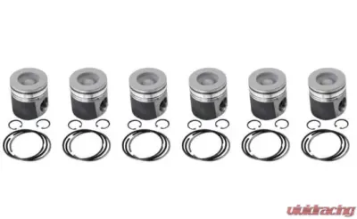 Industrial Injection Dodge 12V Mahle Piston .020 Oversized Coated Champ. Fly Cut - PDM-03513FCC.020