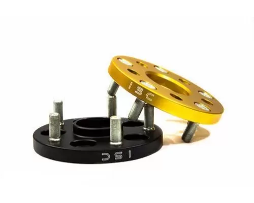 ISC Suspension 15 mm Gold Wheel Adapter Subaru STI | WRX 2020-2021 - WA15B