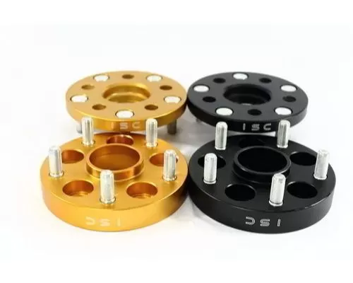 ISC Suspension 25 mm Gold Wheel Adapter Subaru STI | WRX 2020-2021 - WA25G