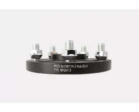 ISC Suspension 15 mm Black Wheel Adapters For Ford