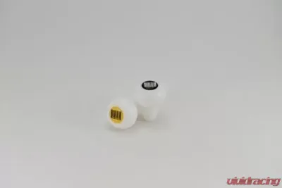 Kartboy White Delrin Knuckle Ball 5 Spd - KB-015-WD-5spd
