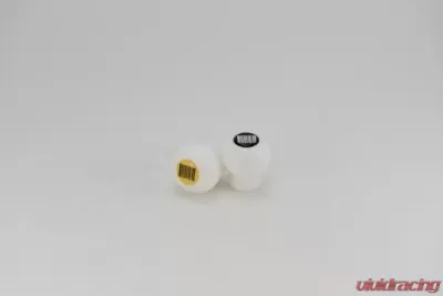 Kartboy White Delrin Knuckle Ball 6 Spd - KB-015-WD-6Spd