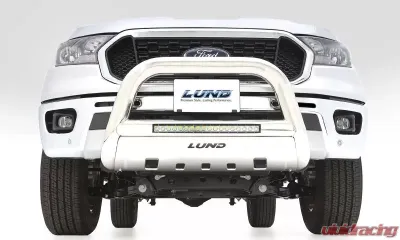LUND Bull Bar With Led Light Bar-Stainless Steel - 47021201