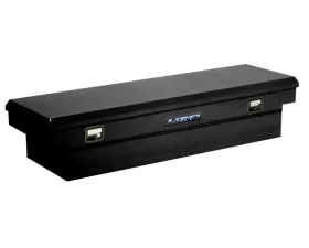 LUND 70-Inch Cross Bed Truck Tool Box Full Size Single Lid Steel Black