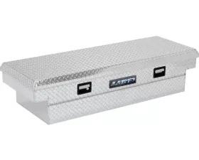 LUND 72-Inch Cross Bed Truck Tool Box (28-Inch Wide) Full Size Single Lid Aluminum
