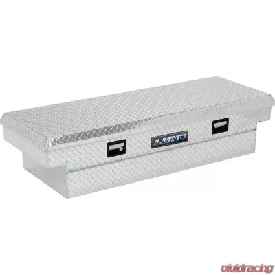 LUND 72-Inch Cross Bed Truck Tool Box (28-Inch Wide) Full Size Single Lid Aluminum - 9307