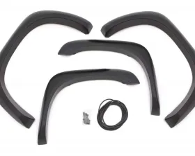 LUND Extra Wide Style Fender Flare Set Front and Rear Textured 4-Piece Set