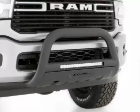 Lund Bull Bar With Led Light Bar-Black Ram 2020