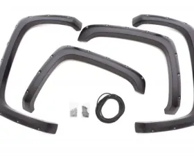 LUND Rivet Style Fender Flare Set Front and Rear Smooth 4-Piece Set