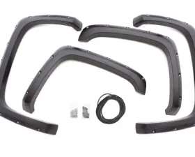 LUND Rivet Style Fender Flare Set Front and Rear Smooth 4-Piece Set