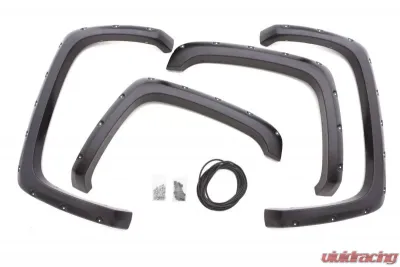 LUND Rivet Style Fender Flare Set Front and Rear Smooth 4-Piece Set - RX106S