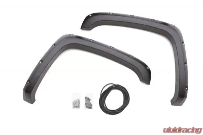 LUND Rivet Style Fender Flare Set Front Textured 2-Piece Set - RX106TA
