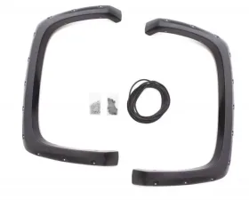 LUND Rivet Style Fender Flare Set Rear Smooth 2-Piece Set
