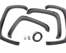 LUND Rivet Style Fender Flare Set Front and Rear Smooth 4-Piece Set