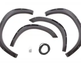 LUND Rivet Style Fender Flare Set Front and Rear Smooth 4-Piece Set