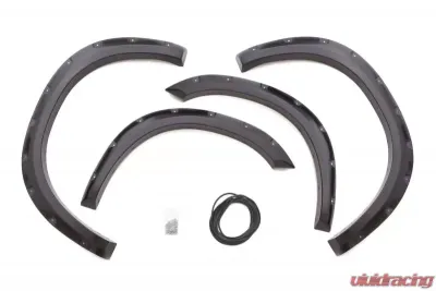 LUND Rivet Style Fender Flare Set Front and Rear Smooth 4-Piece Set - RX202S