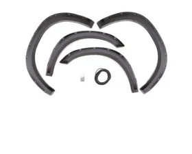 LUND Rivet Style Fender Flare Set Front and Rear Textured 4-Piece Set