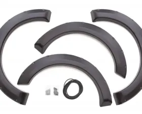LUND Rivet Style Fender Flare Set Front and Rear Smooth 4-Piece Set