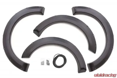 LUND Rivet Style Fender Flare Set Front and Rear Textured 4-Piece Set - RX312T