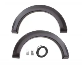 LUND Rivet Style Fender Flare Set Rear Textured 2-Piece Set