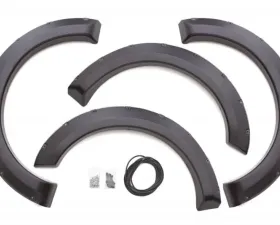 LUND Rivet Style Fender Flare Set Front and Rear Textured 4-Piece Set