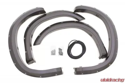LUND Rivet Style Fender Flare Set Front and Rear Textured 4-Piece Set - RX602T