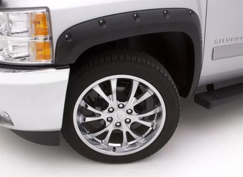 LUND Rivet Style Fender Flare Set Front and Rear Textured 4-Piece Set - RX607T