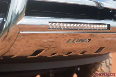 LUND Bull Bar With Led Light Bar-Stainless Steel - 47021201