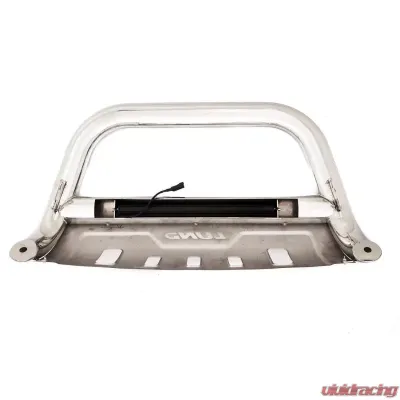 LUND Bull Bar With Led Light Bar-Stainless Steel - 47021201