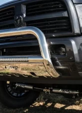Lund Bull Bar With Led Light Bar-Stainless Steel Ram 2019-2020                                     - 47021308 - Image 6