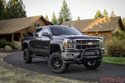Lund Bull Bar With Led Light Bar-Black GMC Sierra 2020-2021 - 47121201