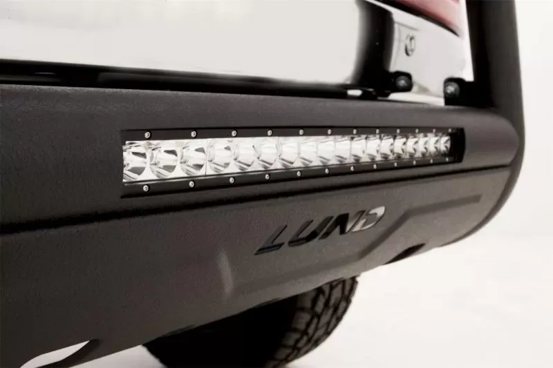 LUND Bull Bar with LED Light Bar Black - 47121203