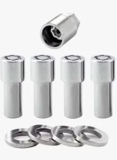 McGard Wheel Lock Nut Set - 4pk. (X-Long Shank) 7/16-20 / 13/16 Hex / 2.165in. Length - Chrome                                     - 23180 - Image 3