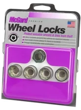 McGard Wheel Lock Nut Set - 4pk. (Under Hub Cap / Cone Seat) 9/16-18 / 7/8 Hex / 1.015in. L                                     - 24014 - Image 3