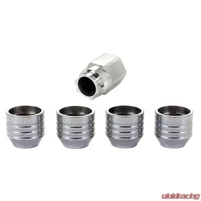 McGard Wheel Lock Nut Set - 4pk. (Under Hub Cap / Cone Seat) 9/16-18 / 7/8 Hex / 1.015in. L - 24014
