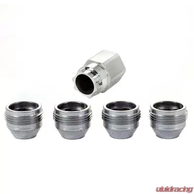 McGard Wheel Lock Nut Set - 4pk. (Under Hub Cap / Cone Seat) M14X1.5 / 22mm Hex / .893in. Length - 24019