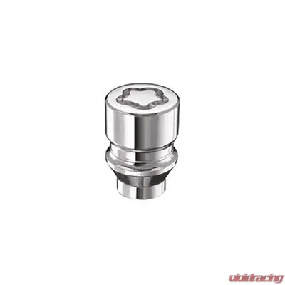 McGard Wheel Lock Nut Set - 4pk. (Uni-Lug) M12X1.5 / 13/16 Hex / .197in. Shank / 1.375in. L - Chrome - 24022