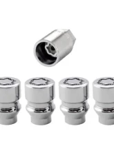 McGard Wheel Lock Nut Set - 4pk. (Uni-Lug) M12X1.5 / 13/16 Hex / .197in. Shank / 1.375in. L - Chrome                                     - 24022 - Image 3