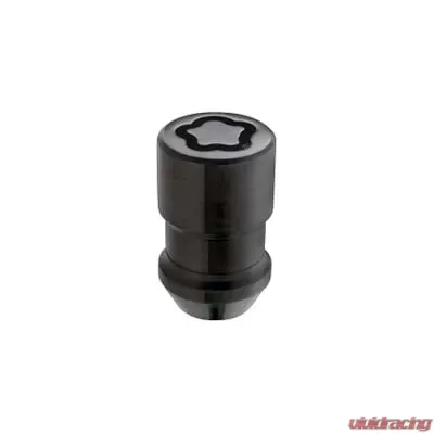 McGard Wheel Lock Nut Set - 4pk. (Cone Seat) 1/2-20 / 3/4 & 13/16 Dual Hex / 1.46in. Length - Black - 24038
