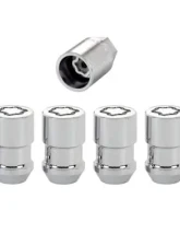 McGard Wheel Lock Nut Set - 4pk. (Cone Seat) 1/2-20 RH-LH / 13/16 Hex / 1.46in. Length - Chrome                                     - 24131 - Image 3