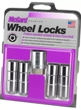McGard Wheel Lock Nut Set - 4pk. (Cone Seat Duplex) 9/16-18 / 7/8 Hex / 2.5in. Length - Chrome                                     - 24134 - Image 3