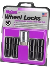 McGard Wheel Lock Nut Set - 4pk. (Cone Seat Duplex) 9/16-18 / 7/8 Hex / 2.5in. Length - Black                                     - 24144 - Image 3