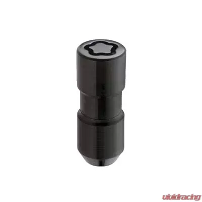 McGard Wheel Lock Nut Set - 4pk. (Cone Seat) M14X2.0 / 13/16 Hex / 2.25in. Length - Black - 24208