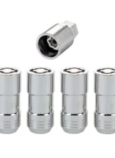 McGard Wheel Lock Nut Set - 4pk. (Cone Seat) M14X1.5 / 21mm & 22mm Dual Hex / 1.965in. L - Chrome                                     - 24210 - Image 3