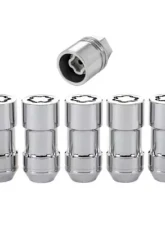 McGard Wheel Lock Nut Set - 5pk. (Cone Seat) M14X1.5 / 22mm Hex / 1.965in. Length - Chrome                                     - 24510 - Image 3